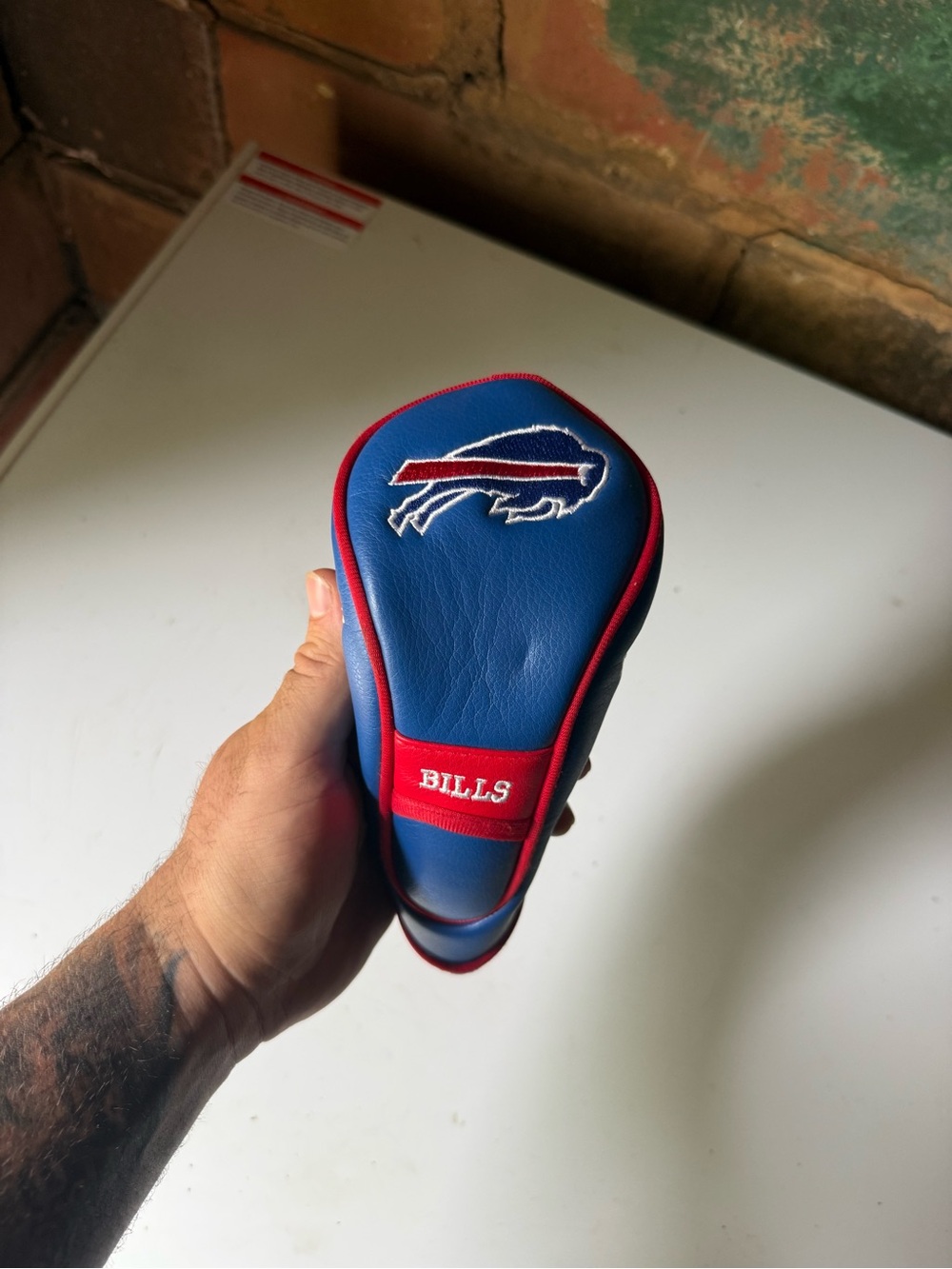 Buffalo Bills Blue & Red Golf Club Headcover
